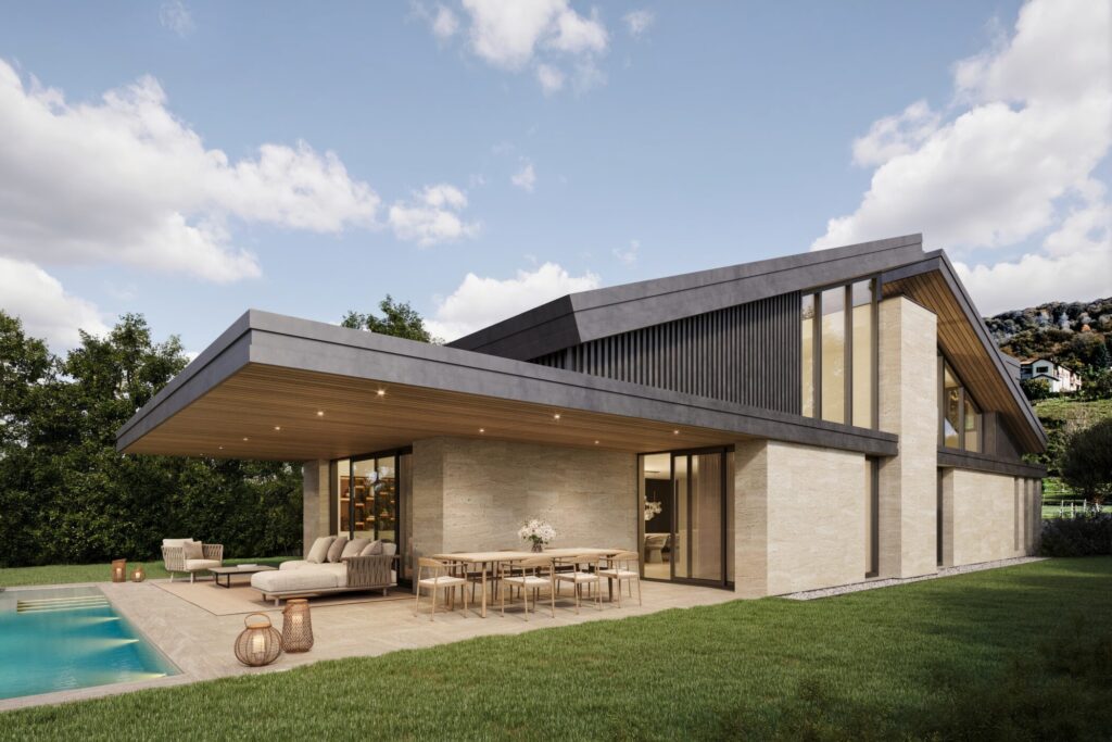 Lakeside Origlio: iniziano i lavori del nuovo progetto residenziale South View 001 travertine upscaled