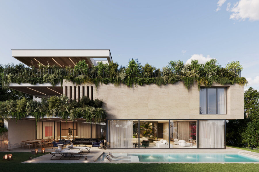 Redefining Luxury Today: Villa Midori South View 01