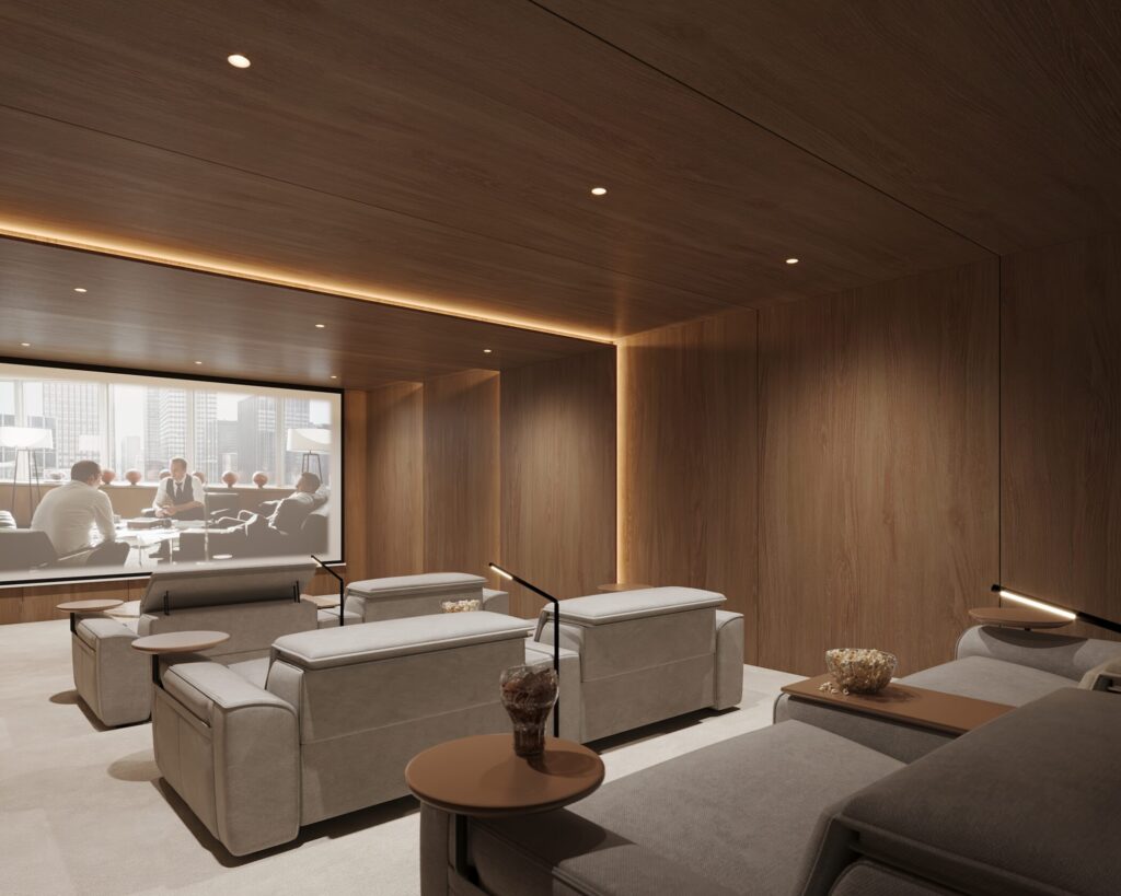 Dove il tempo rallenta, prende forma un nuovo modo di abitare: Residenza Eterea Home Cinema 02 1